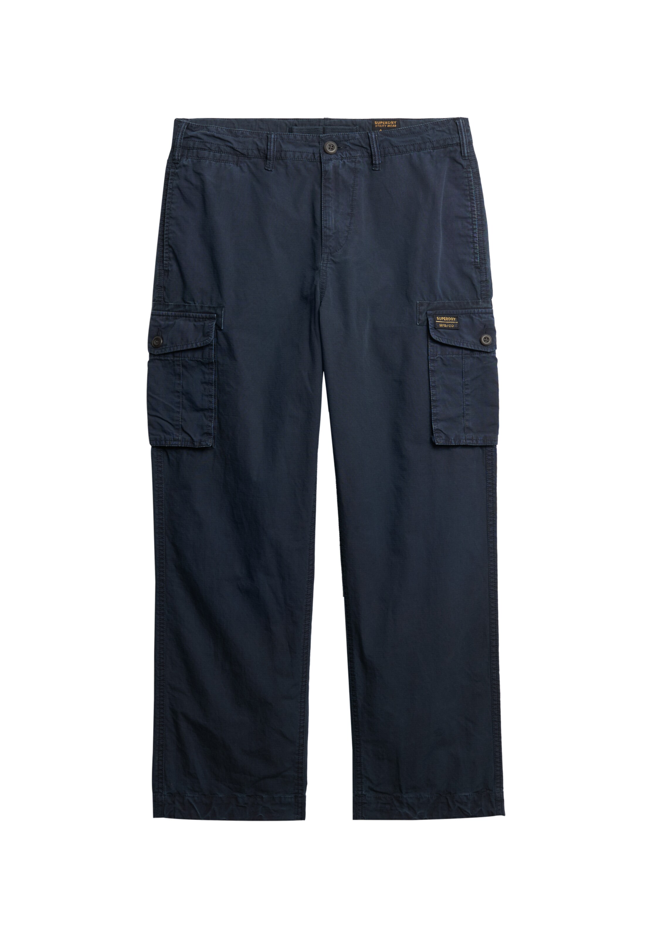Pantalon cargo Superdry en bleu : devant