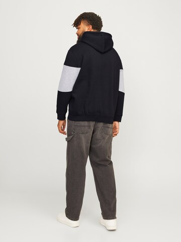 Jack & Jones Plus Μπλούζα φούτερ 'JJELEGACY' σε μαύρο