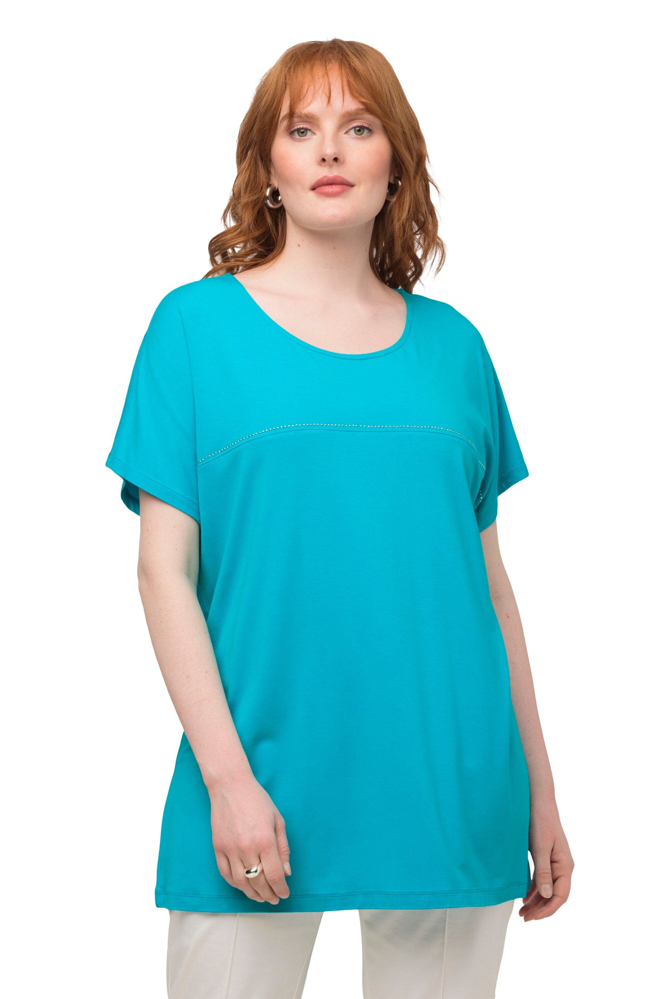 Ulla Popken Shirt in Blue: front