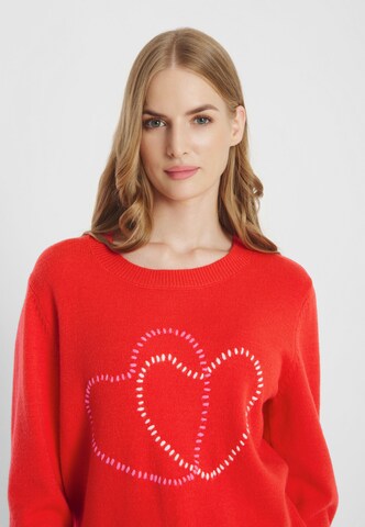 Frieda & Freddies NY Sweater in Red