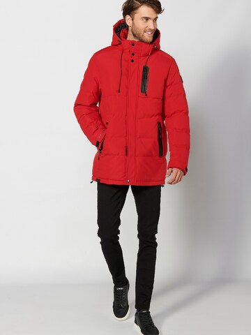 Veste d’hiver KOROSHI en rouge