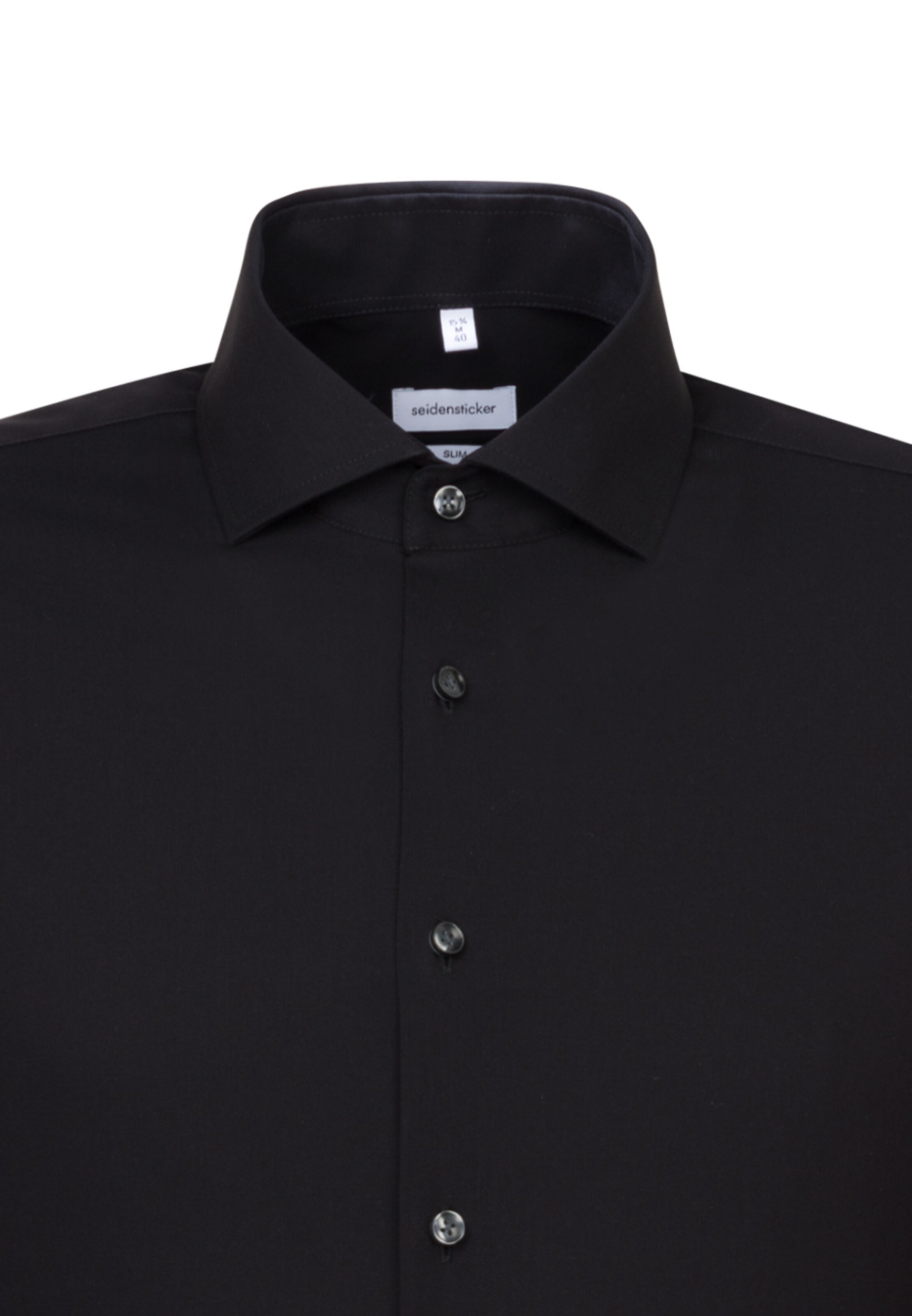 Coupe slim Chemise business ' Slim ' SEIDENSTICKER en noir
