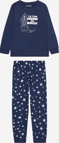 BLUE SEVEN - Pijama en azul: frente