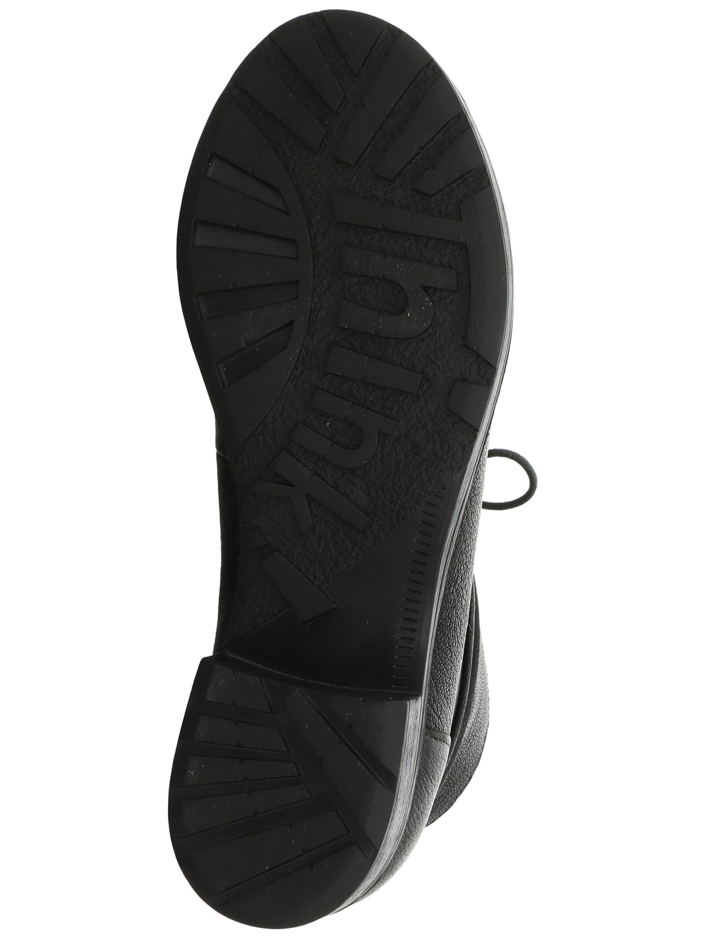 THINK! Schnürstiefelette in Schwarz