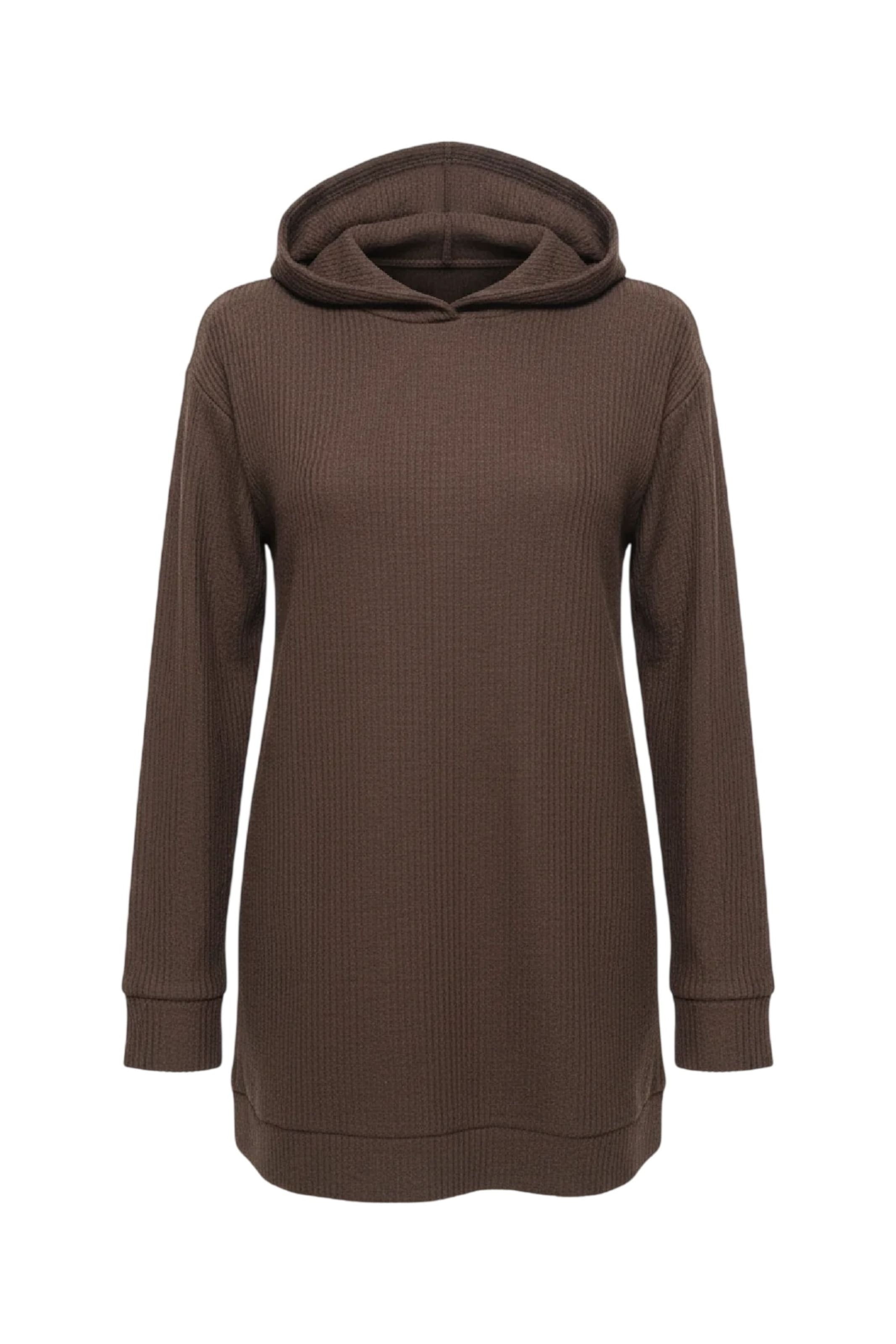 Alexa Dash Pullover in Braun: Vorderseite