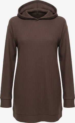 Alexa Dash Pullover in Braun: Vorderseite