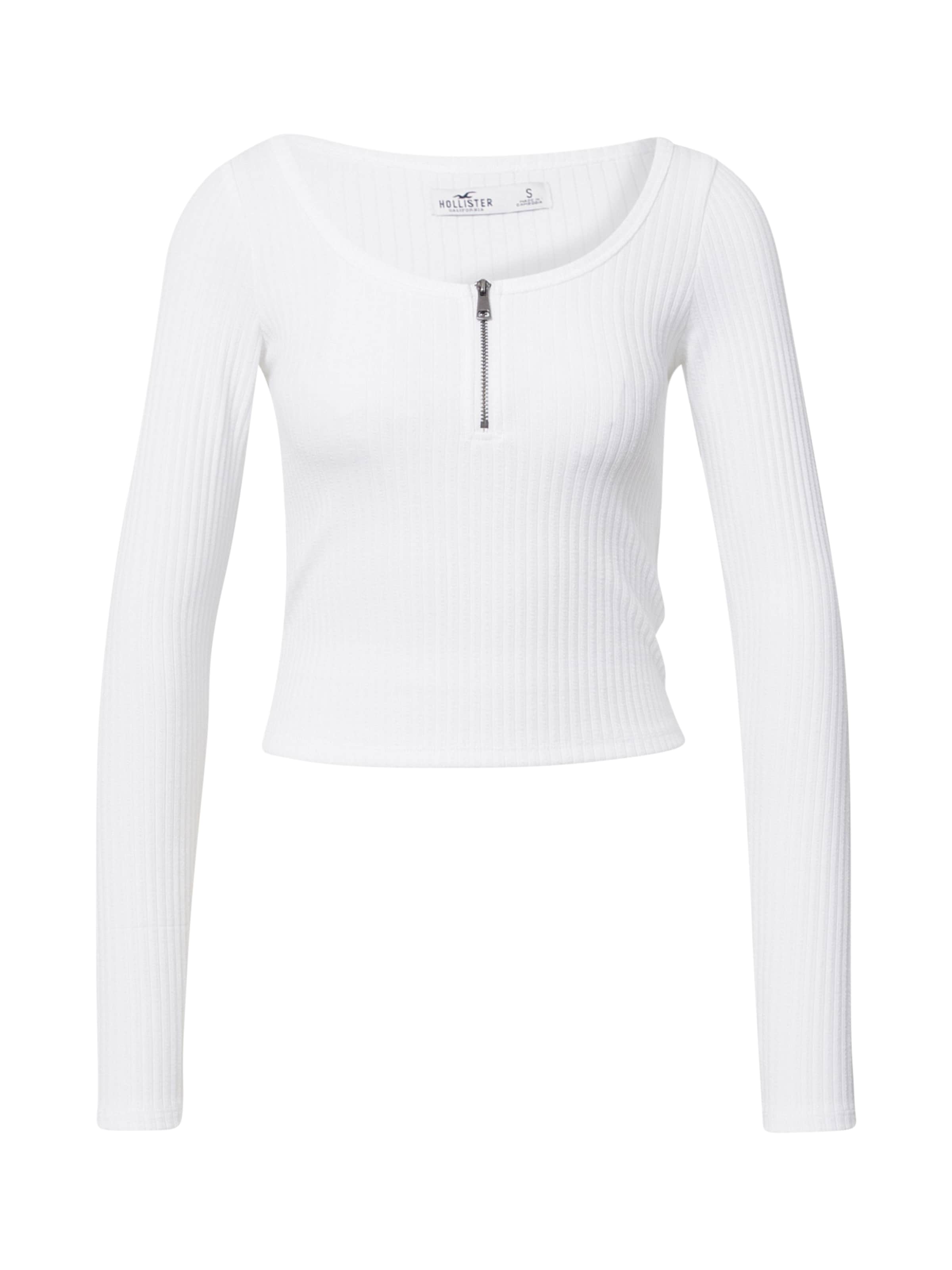 HOLLISTER Shirt in White: front