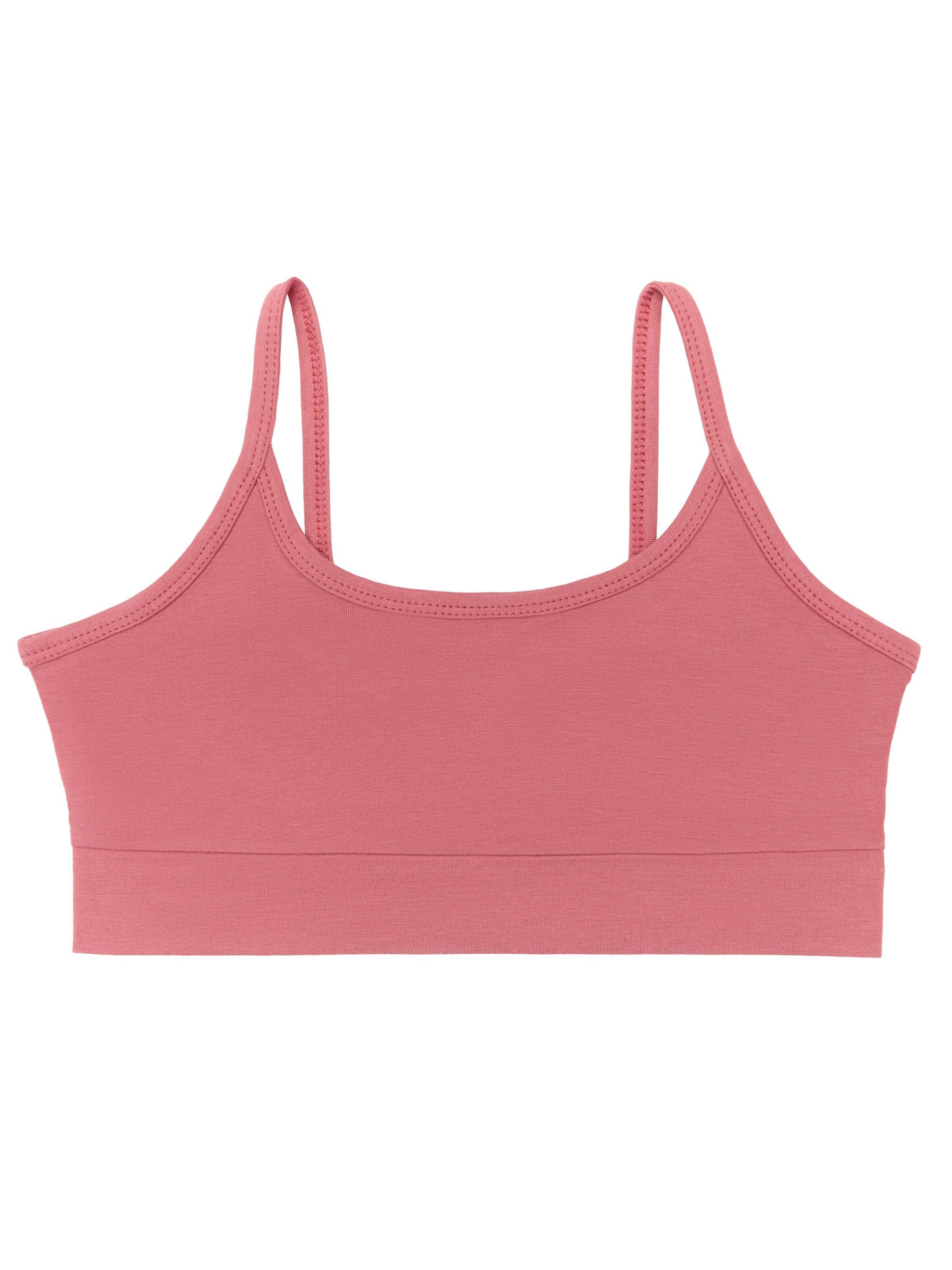 Albero Natur Top 'Mädchen Bustier aus Bio-Baumwolle' in Gold: front