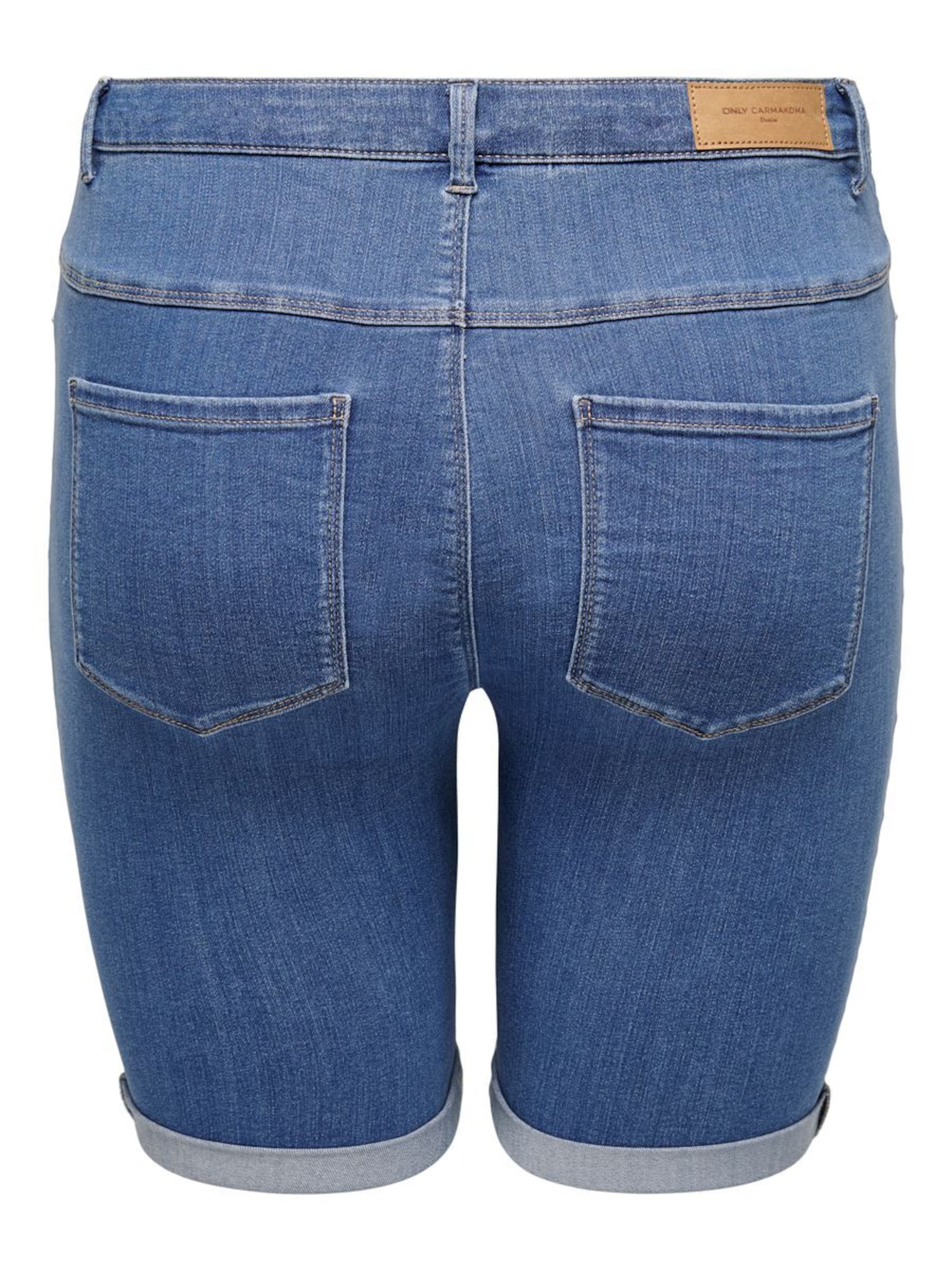 ONLY Carmakoma Slim fit Jeans in Blue