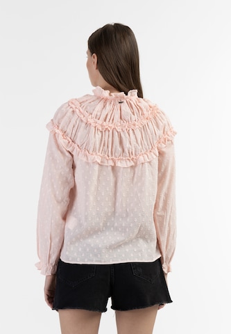 DreiMaster Vintage Блузка 'Abrel' в Ярко-розовый