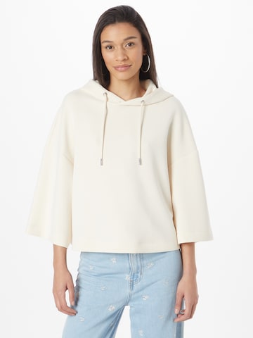 comma casual identity Sweatshirt in Beige: front