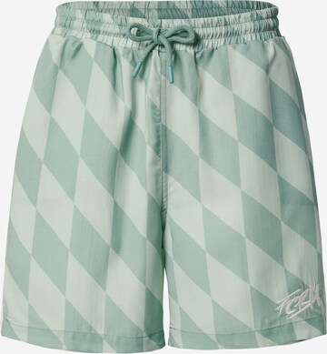 Loosefit Pantaloni 'Jonas' di FCBM in verde: frontale