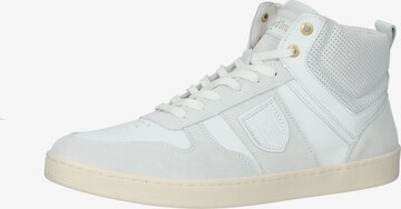 PANTOFOLA D'ORO High-Top Sneakers in Grey: front