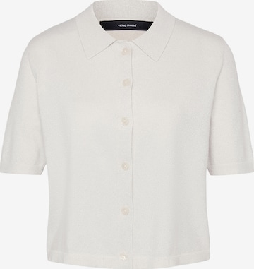 Vero Moda Tall Kardigan 'VMHAPPYSHINE' w kolorze beżowy: przód