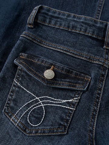 NAME IT - Bootcut Vaquero en azul
