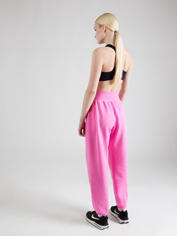 Nike Sportswear Tapered Trousers 'PHOENIX FLEECE' in Pink