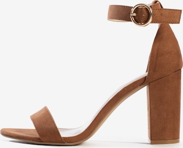 Celena Sandals 'Claudia' in Brown: front