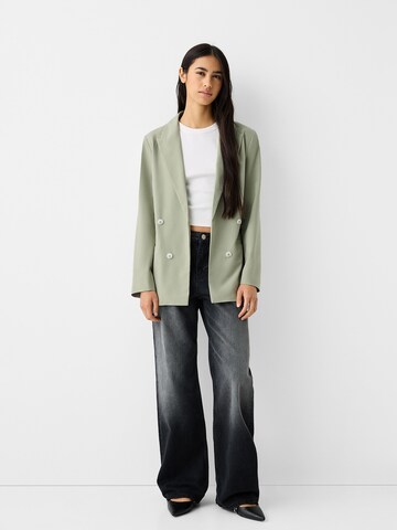 Bershka Blazer in Green