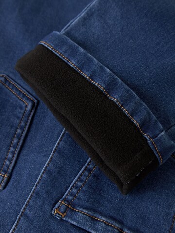 NAME IT - Pierna ancha Vaquero en azul