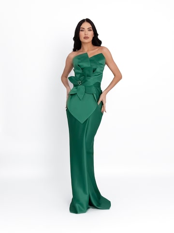 acob a porter - Vestido de noche en verde
