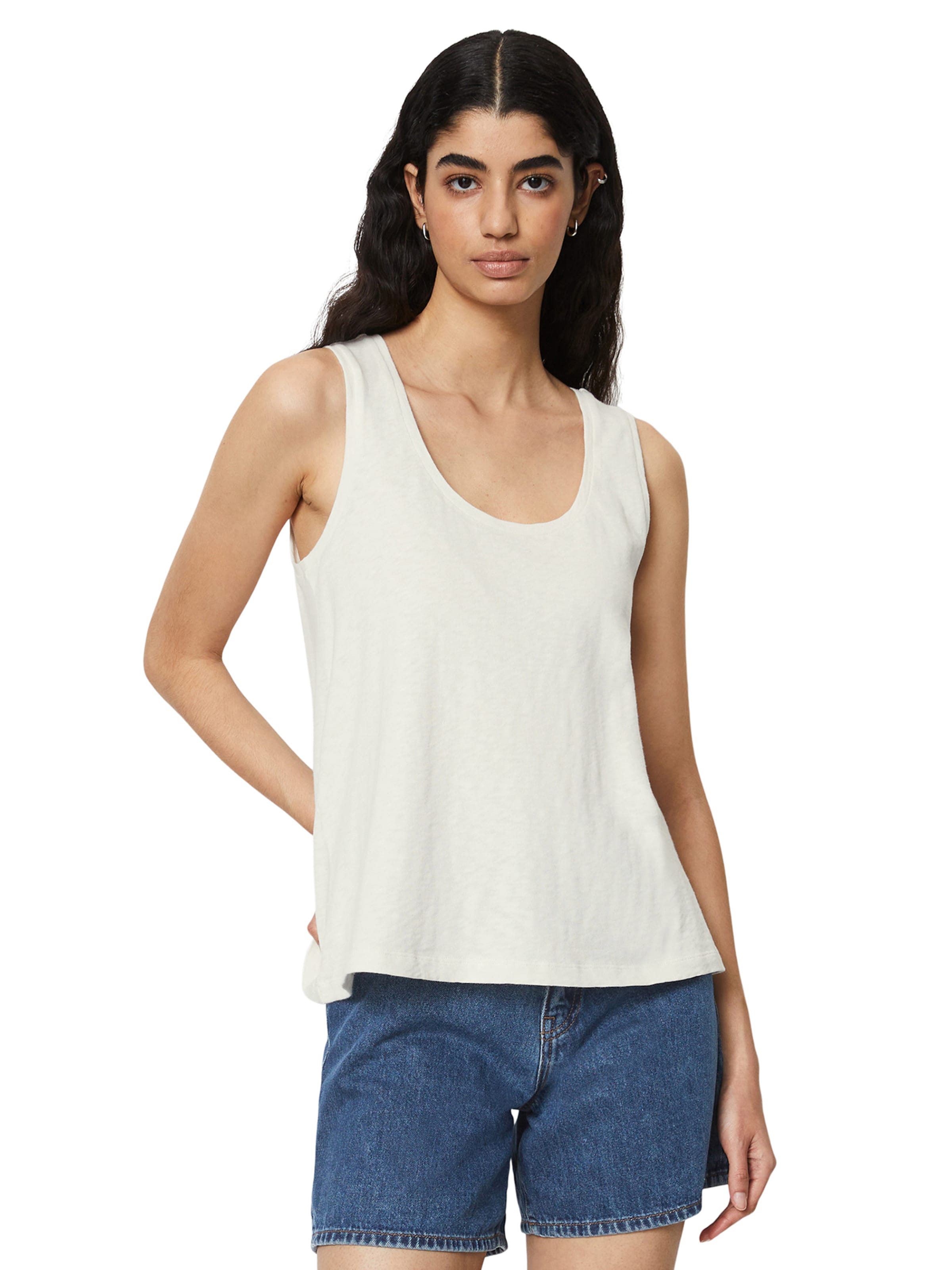 Marc O'Polo DENIM Topp i vit: framsida