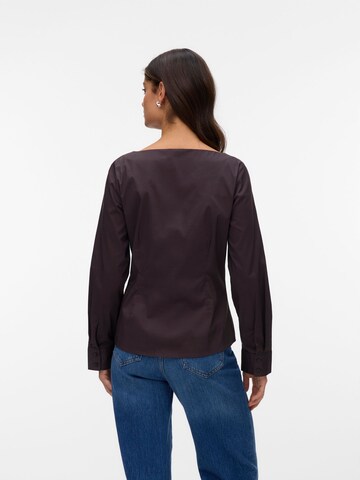VERO MODA Blouse 'Alva' in Brown