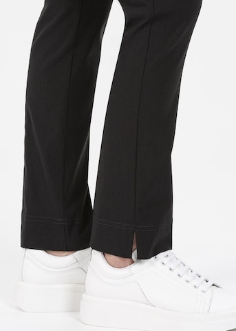 STEHMANN Slim fit Pants 'Ina' in Black