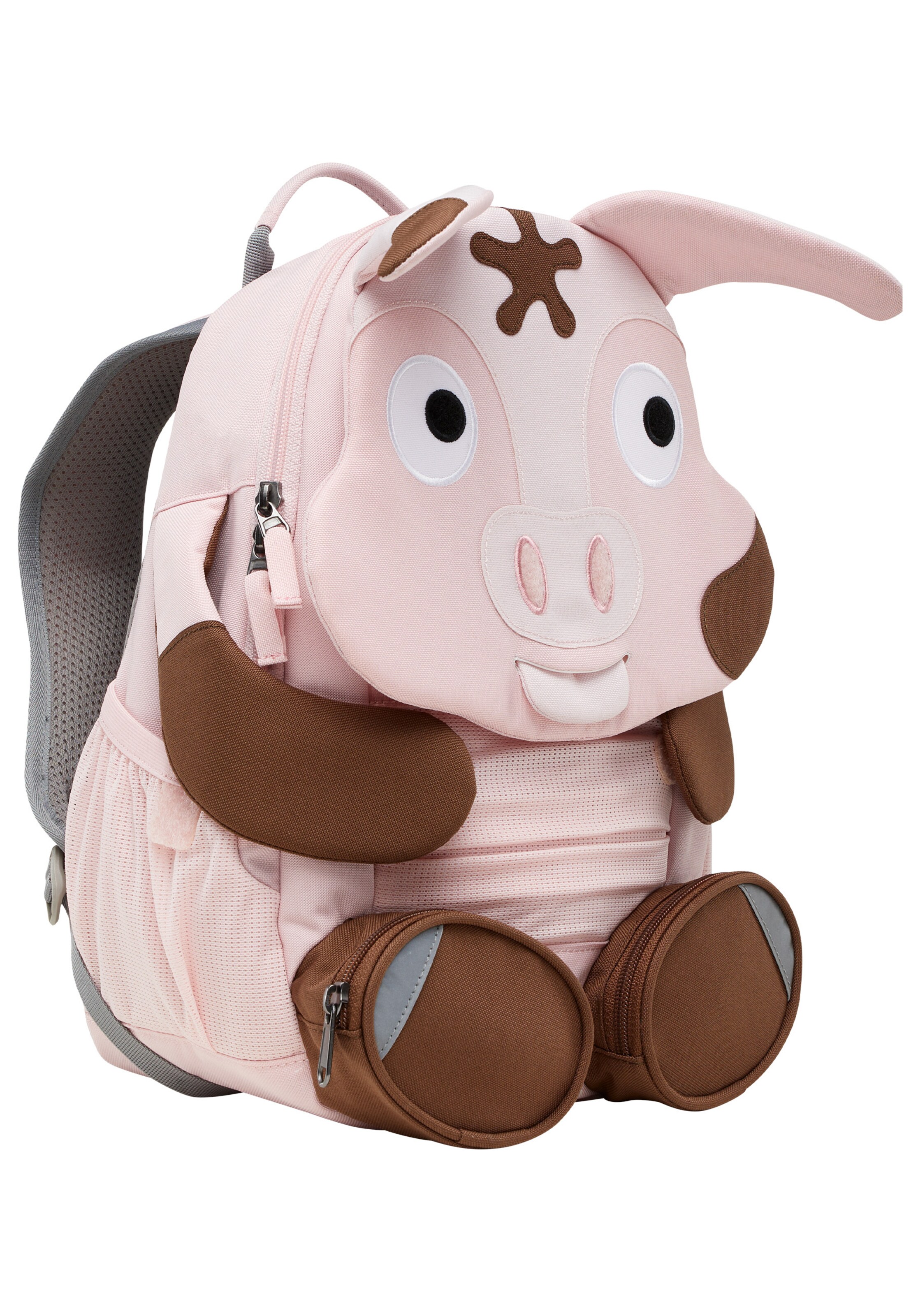 Zaino 'Großer Freund Tonie' di Affenzahn in rosa
