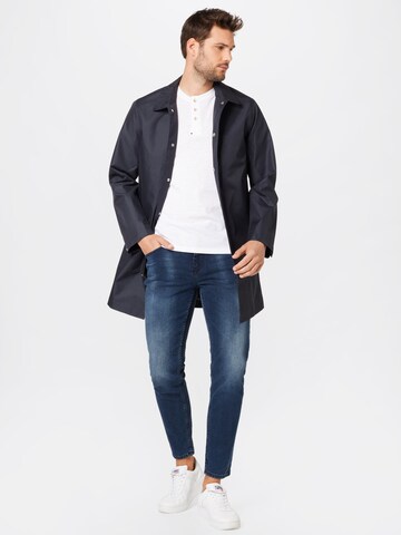 Manteau mi-saison Brixtol Textiles en bleu