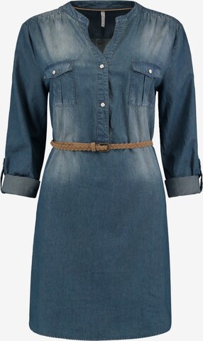 Hailys Shirt Dress in Blue: front