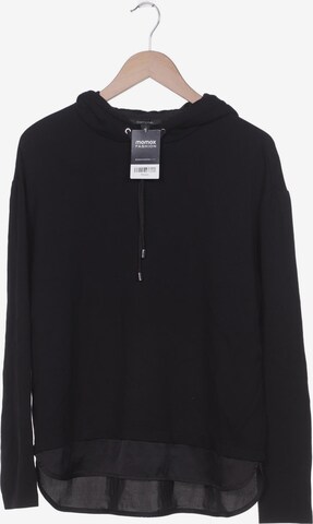 COMMA Sweatshirt & Zip-Up Hoodie in L in Black: front