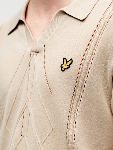 bēšs Lyle & Scott Džemperis 'Argyle'