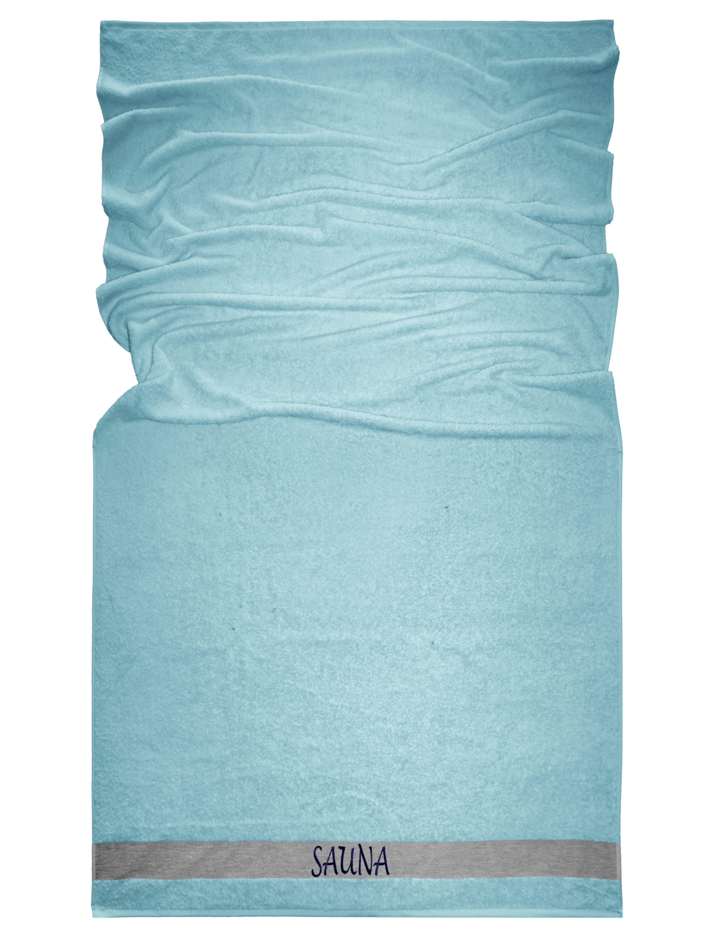Lashuma Handtuch 'Lima'‌‌‌‌‌‌‌‌‌ in Blau: Vorderseite