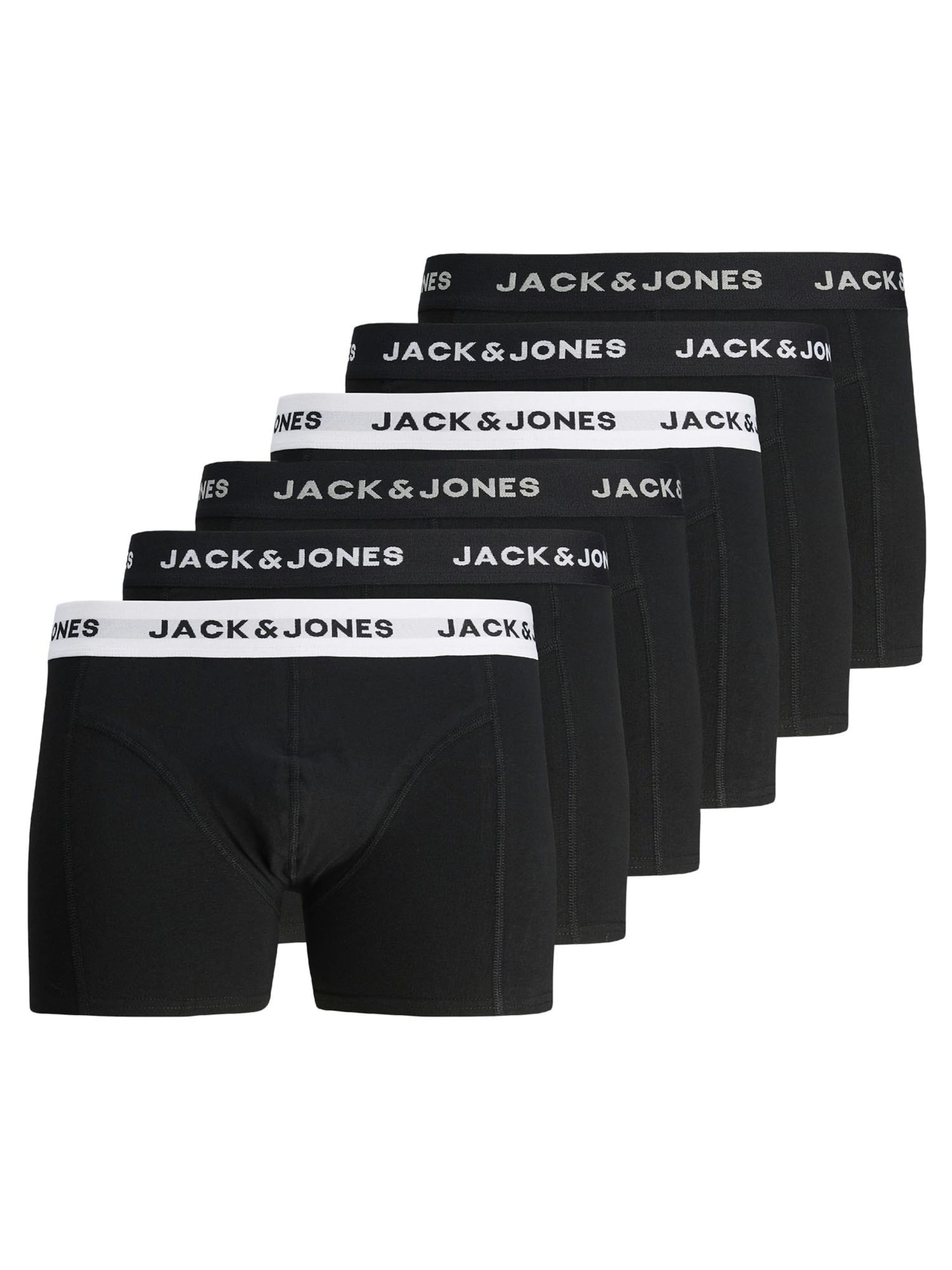 JACK & JONES Boxer shorts 'Solid' in Black, Item view