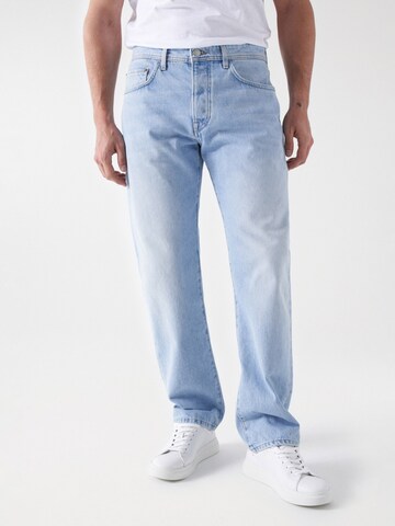 Salsa Jeans Regular Jeans in Blauw: voorkant