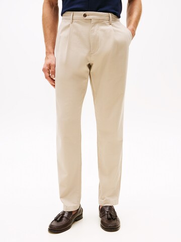 regular Pantaloni con pieghe 'HARLEM' di TOMMY HILFIGER in verde: frontale