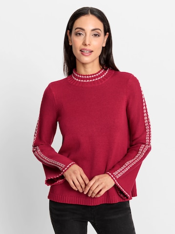 heine Trui in Rood: voorkant