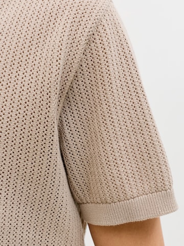 JACK & JONES - Jersey 'JJJESS' en marrón