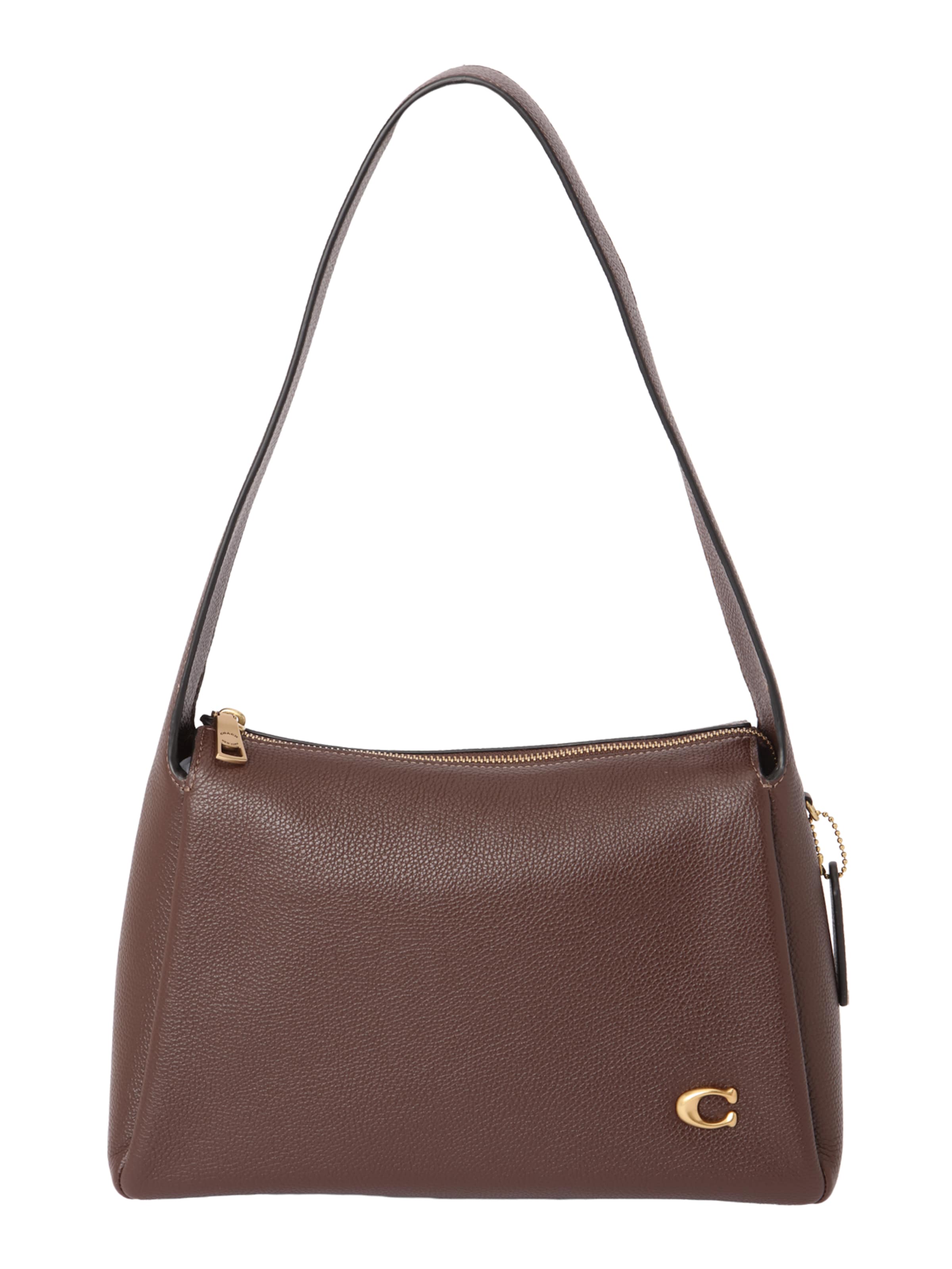 Sac bandoulière 'Lola' COACH en marron : devant