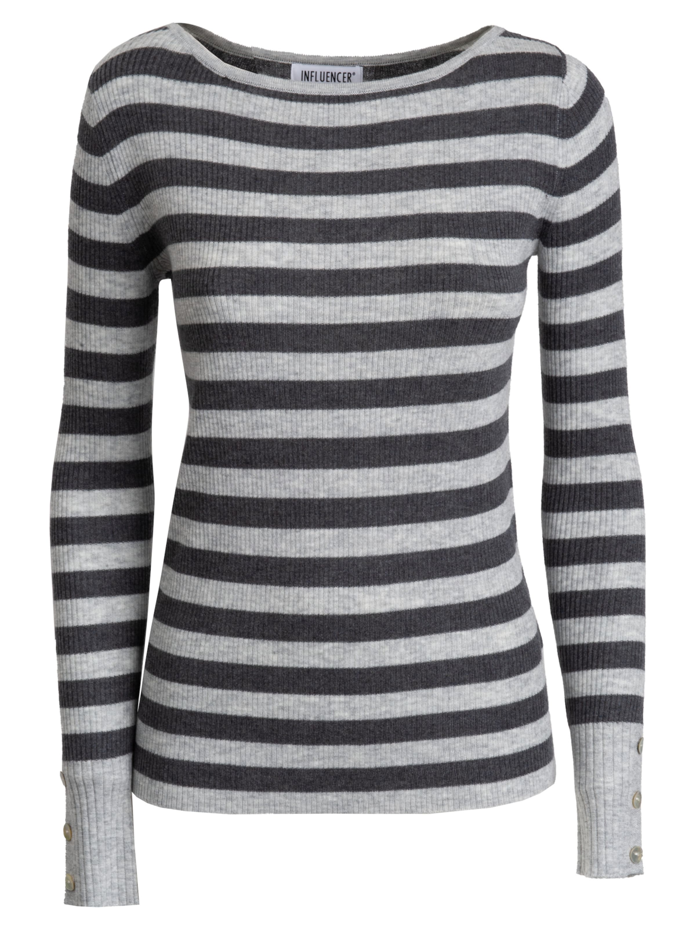 Influencer - Jersey en gris: frente