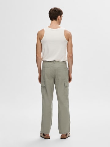 SELECTED HOMME - Loosefit Pantalón cargo 'Evan' en gris