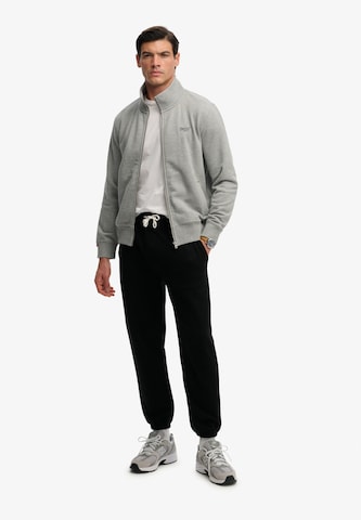 Superdry & Co Sweat jacket 'Essential' in Grey