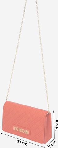 Love Moschino Clutch 'SMART DAILY' in Orange