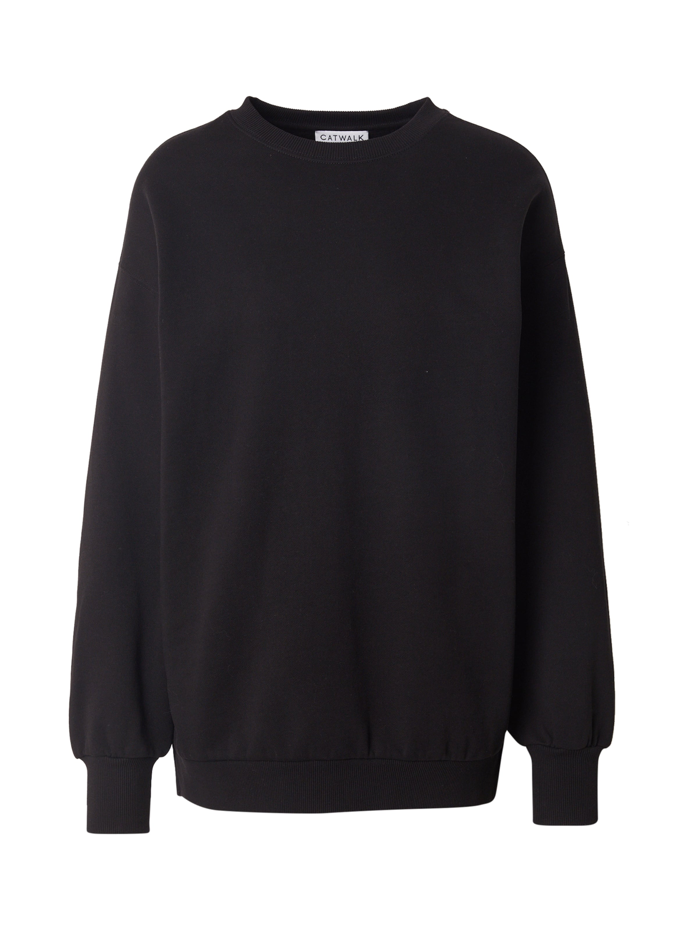 CATWALK JUNKIE Sweatshirt in Black: front