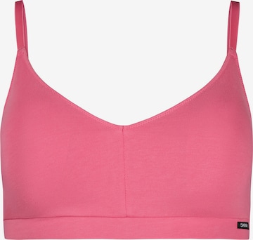 Reggiseno di Skiny in rosa: frontale