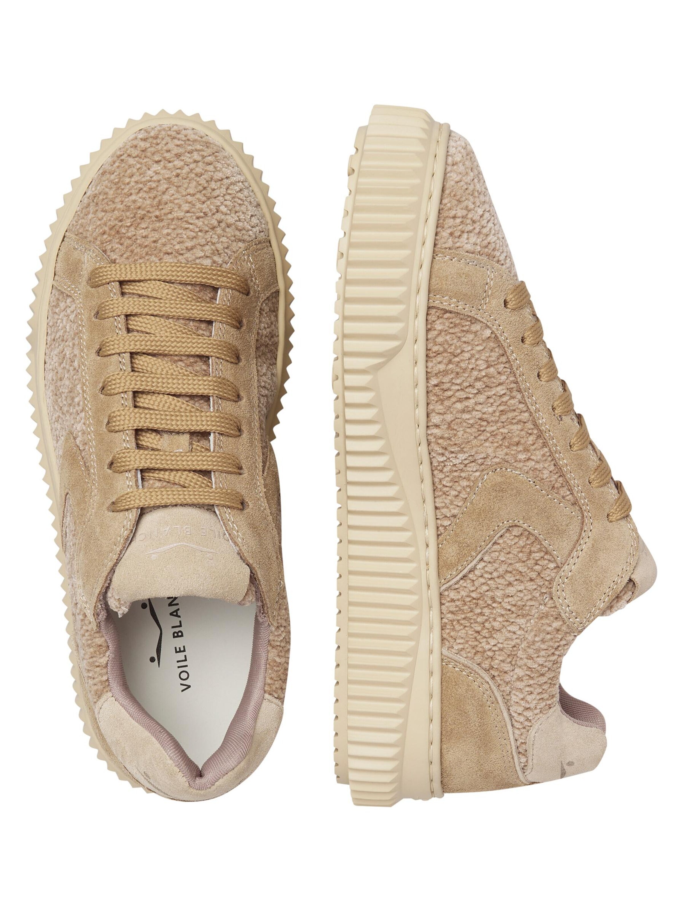 Voile blanche Lace-up shoe 'LIPARI' in Beige