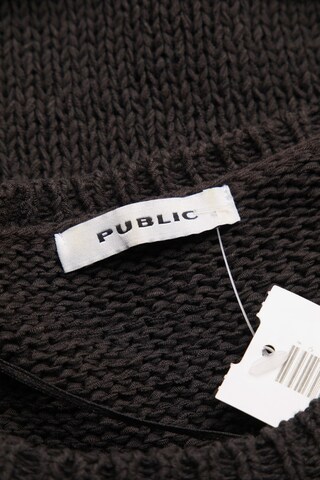 Public Pullover XS in Grau