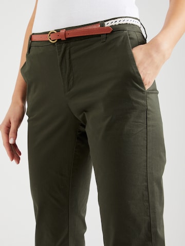 Coupe slim Pantalon chino 'Biana' ONLY en vert