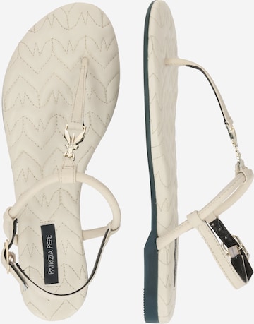 PATRIZIA PEPE T-Bar Sandals in White