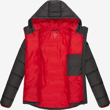 MARIKOO Winterjacke 'Leandraa' in Grau